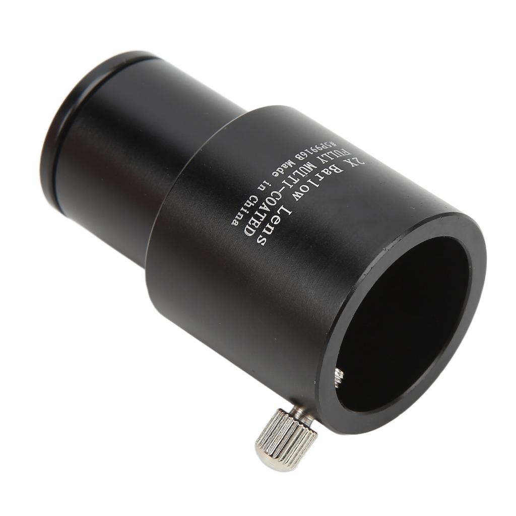 Линза Барлоу 2X Полностью Многослойное Покрытие Стекло Телескоп Линза Барлоу для 0,965 дюйма Окуляр Астрономического Телескопа