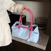 Spring Matte Suede Underarm Bag Women's New Trendy Retro Handbag Large-capacity Commuter Bag