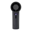 High-Speed Foldable Handheld Fan with Cold Compress, 100-Speed Turbine, Digital Display for Outdoor Use
