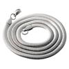 Flat Necklace Silver Color Snake Chain Men Gift Jewelry Various Length Soft Snake Bone Flat Snake Necklace For Women Men