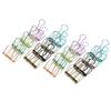 Hollow Dovetail Clip MultiColor Long Tail Binder Clips Paperclip Office Decorative Tool
