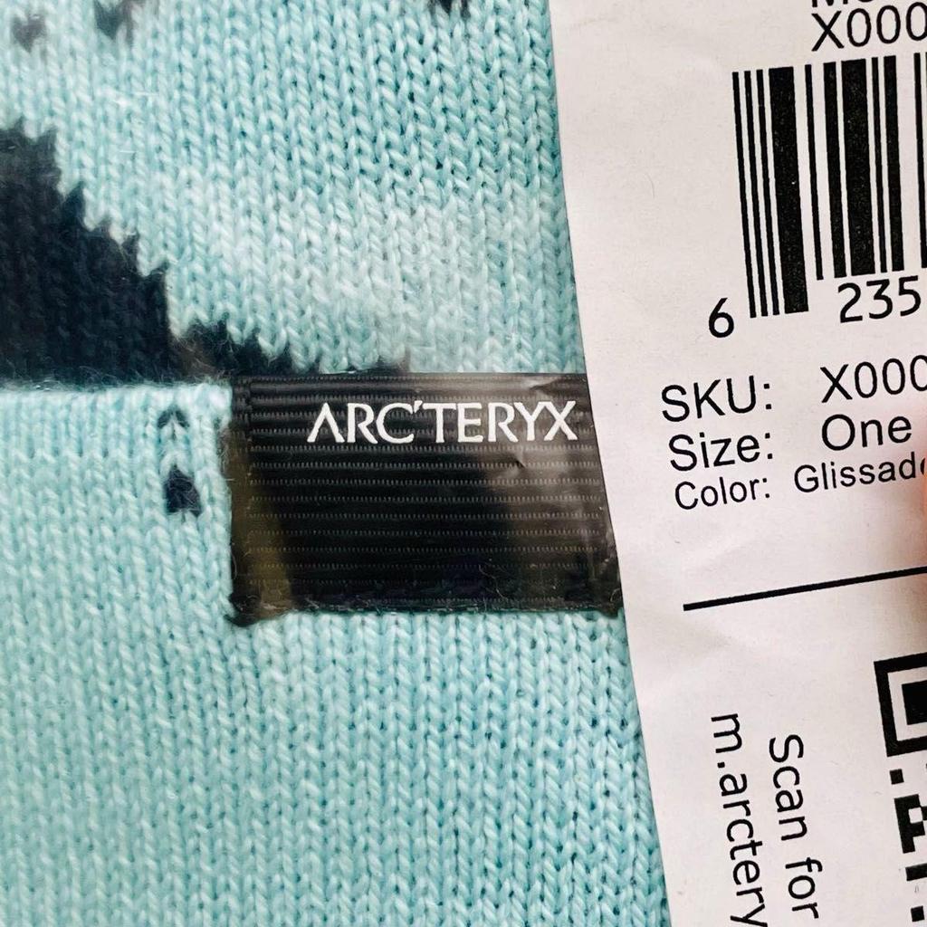 Б/у [Новая и неиспользованная] ARCTERYX LIGHTWEIGHT GROTTO TOQUE Вязаная шапка Бини Ток