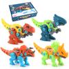 Children's Puzzle Screw Disassembly And Assembly Diy Manual Disassembly And Assembly Nut Dinosaur Cartoon Building Block Toy
