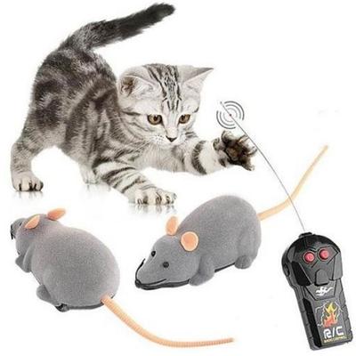 Интерактивная электрическая игрушка-мышь для кошек с движением вперед и назад, красочная упаковка