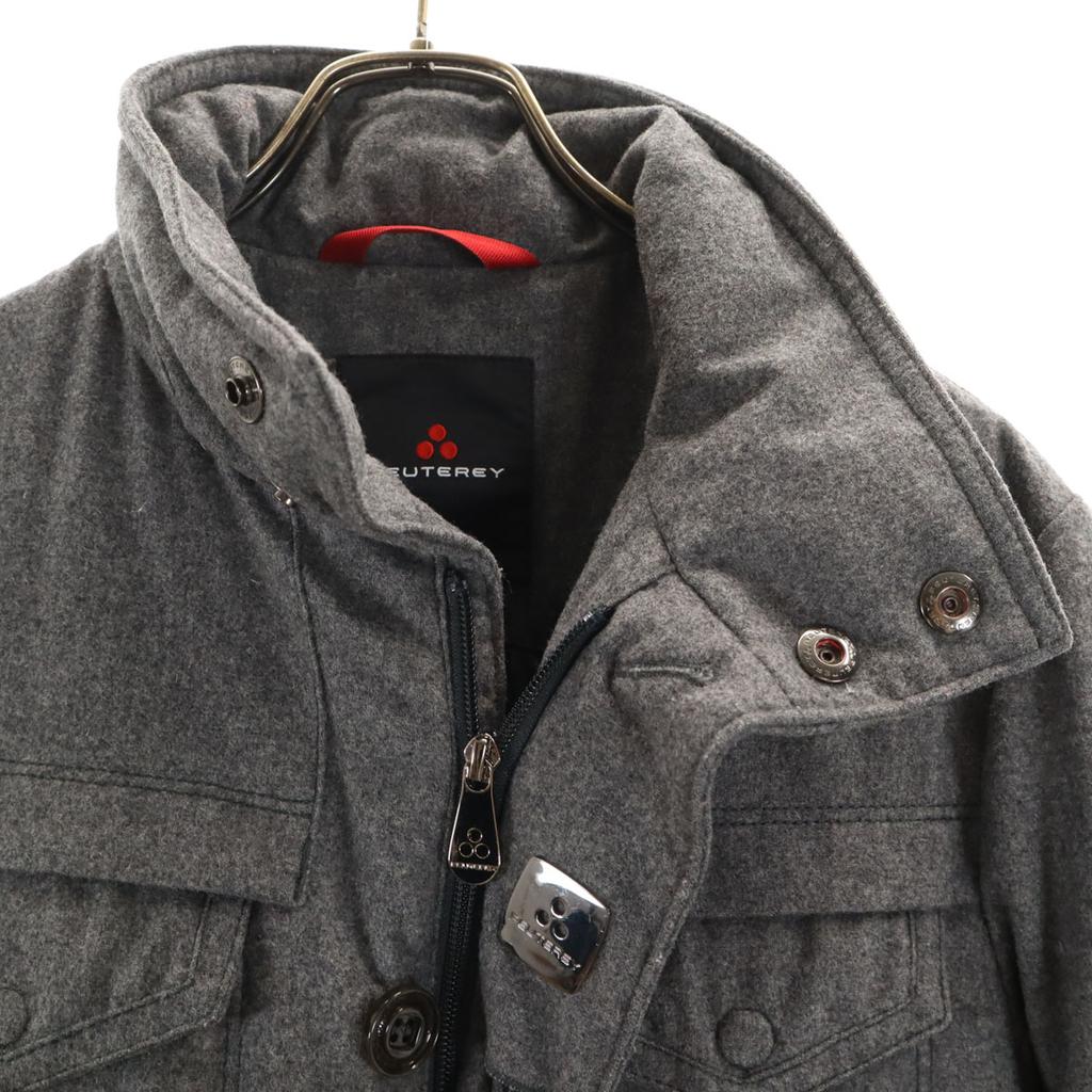 PEUTEREY сделано в Италии Пуховик 46 серый Мужской Б/У