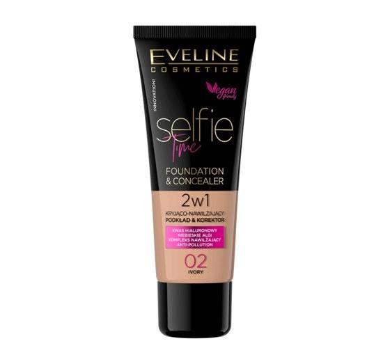Eveline Selfie Time Podkład 02 Ivory 30Ml
