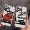 Чехол для телефона Car Eat Sleep JDM для IPhone 11 12 13 Mini Pro XS MAX 8 7 6 6S Plus X 5S SE 2020 XR Прозрачный чехол
