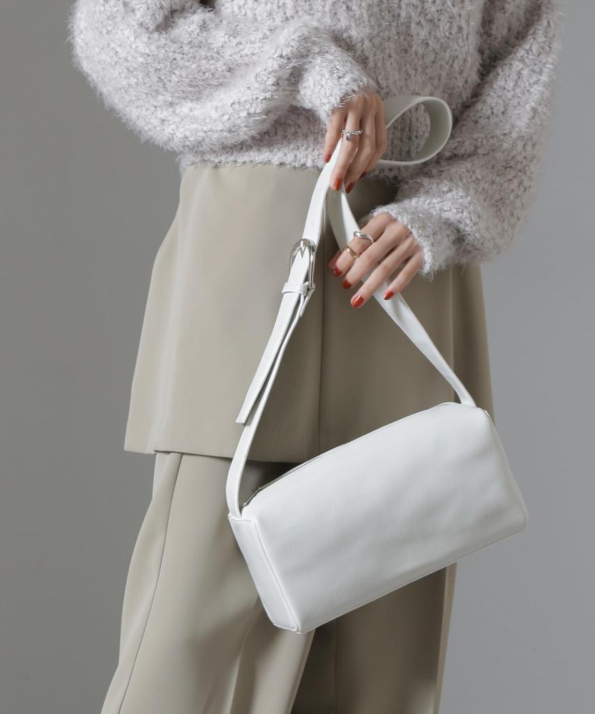 One Shoulder Body Bag F 030 White [Nano Universe] Women's 673-5132301