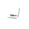 4x RC Helicopter Horizontal Axis Set,Spare Parts,Wear Resistance Metal Replacement for XK K124 K170