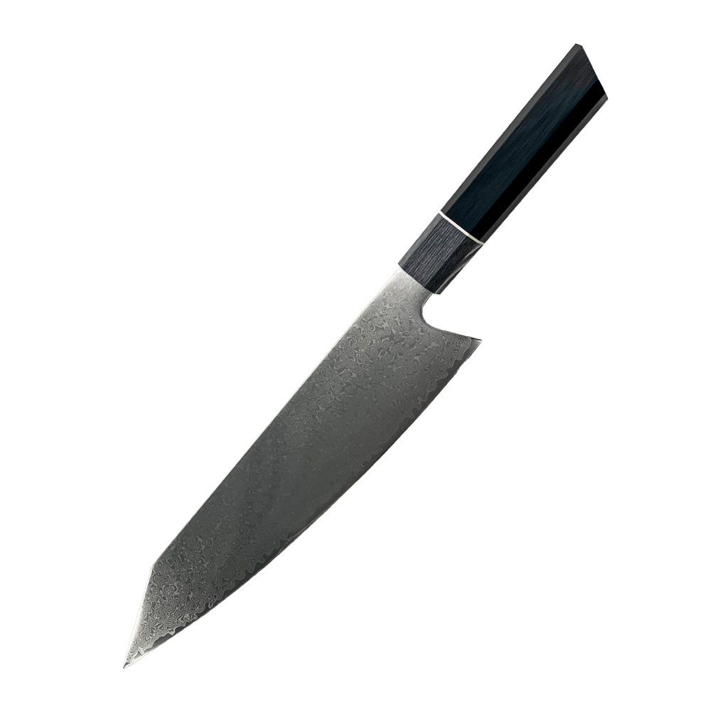 Damascus Steel Chef Knife Kitchen Kiritsuke Knives Nakiri Fruit Knife