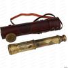 Brass Telescope East India Company 1818 Tracker Spyglass Scope Replica Antique 32 Inch Large Vintage Souvenir with Hand-Stitched Leather Case