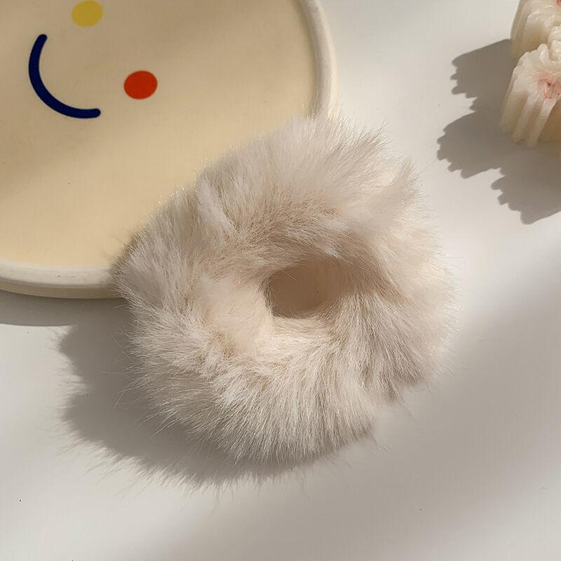 Аксессуары для резинок для волос, большие резинки для волос, однотонные эластичные резинки для волос для женщин, темпераментная прическа с хвостиком