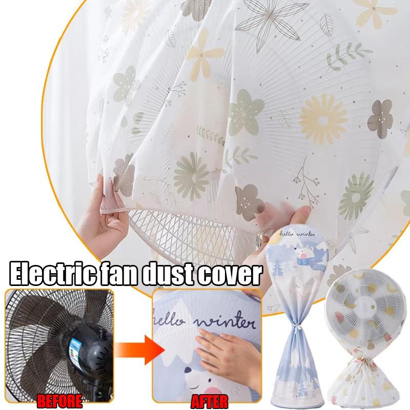 1/2PC Portable All-inclusive Electric Fan Dust Cover Waterproof Dustproof Washable Universal for Household Floor Vertical Fan