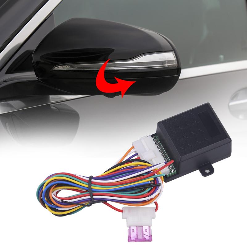 Rear View Auto Side Mirrors Folding Kit For 12V Universal Car Auto Intelligent Automatic Car Rearview Mirror Folding System