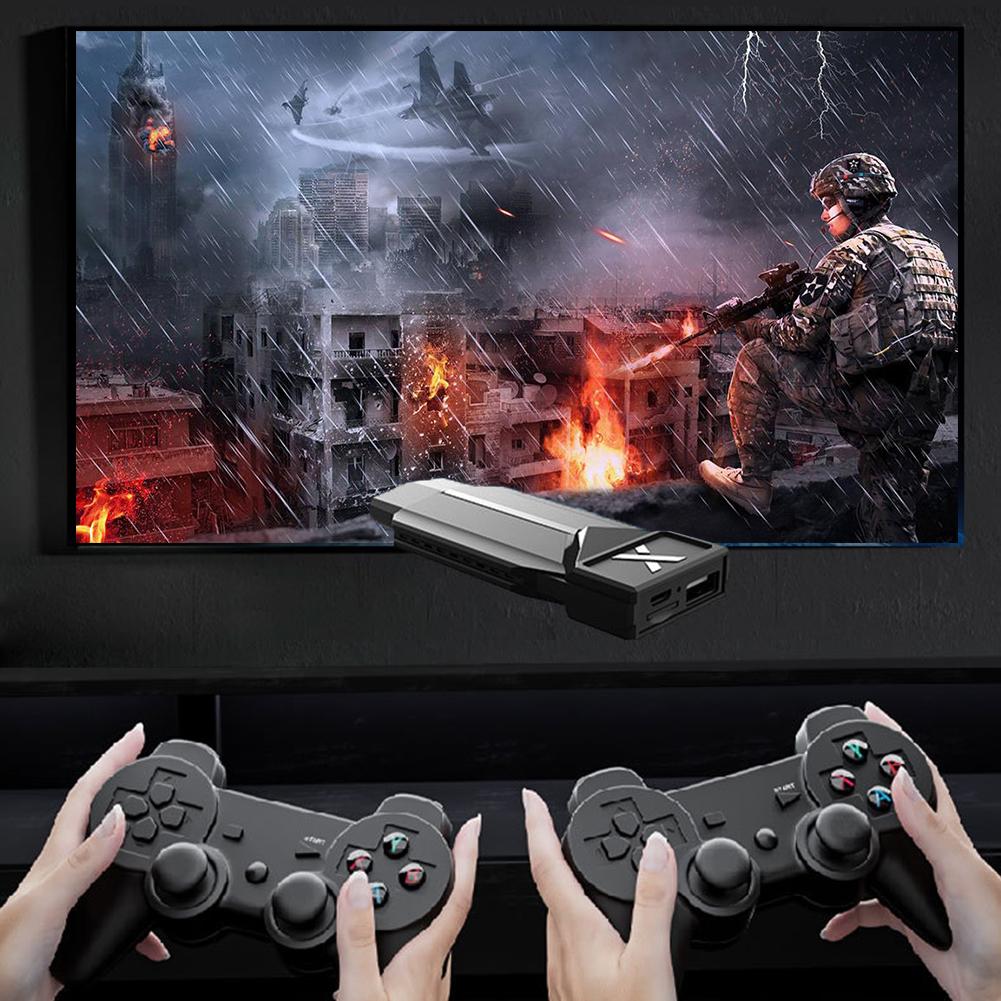 Игровая консоль D90, игровая приставка 4k, встроенная 20000+ ретро-игр, портативный игровой плеер, беспроводной контроллер 2,4 г, лучший подарок для ребенка