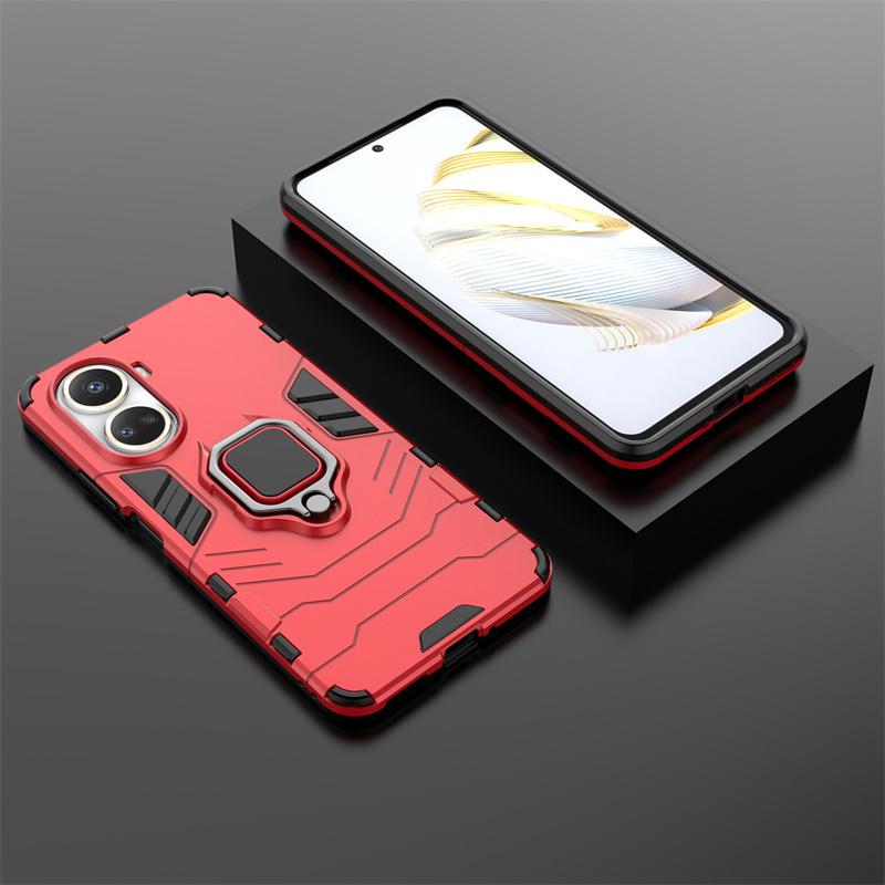 Для Huawei nova 10 SE Чехол Магнитное Автомобильное Кольцо Ударопрочный Бронированный Чехол для Телефона для Huawei nova 10SE nova10 SE Подставка Держатель Задняя Крышка