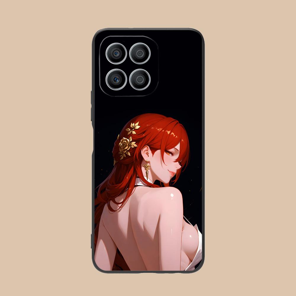 HSR Himeko Матовый ТПУ Чехол для Мобильного Телефона для Honor 90 80 70 60 50 30 20 10 9 8 7 Pro S SE Lite 5G Цветной Печатный Чехол