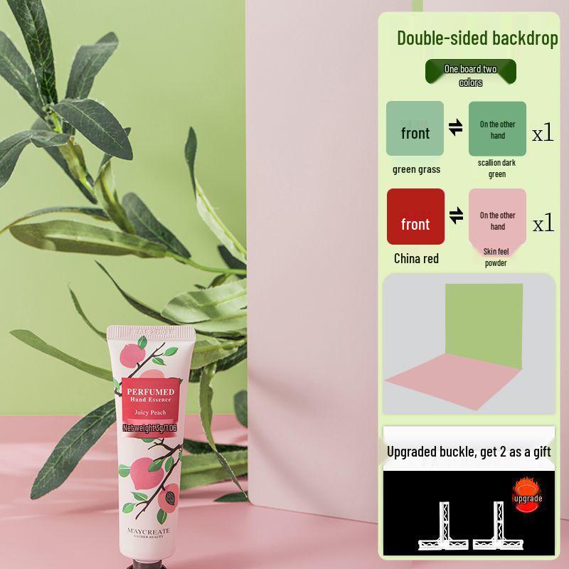 Однотонный фон для фотосъемки - Пленочный ПВХ для косметики, натюрморта, тортов и пищевой фотосъемки