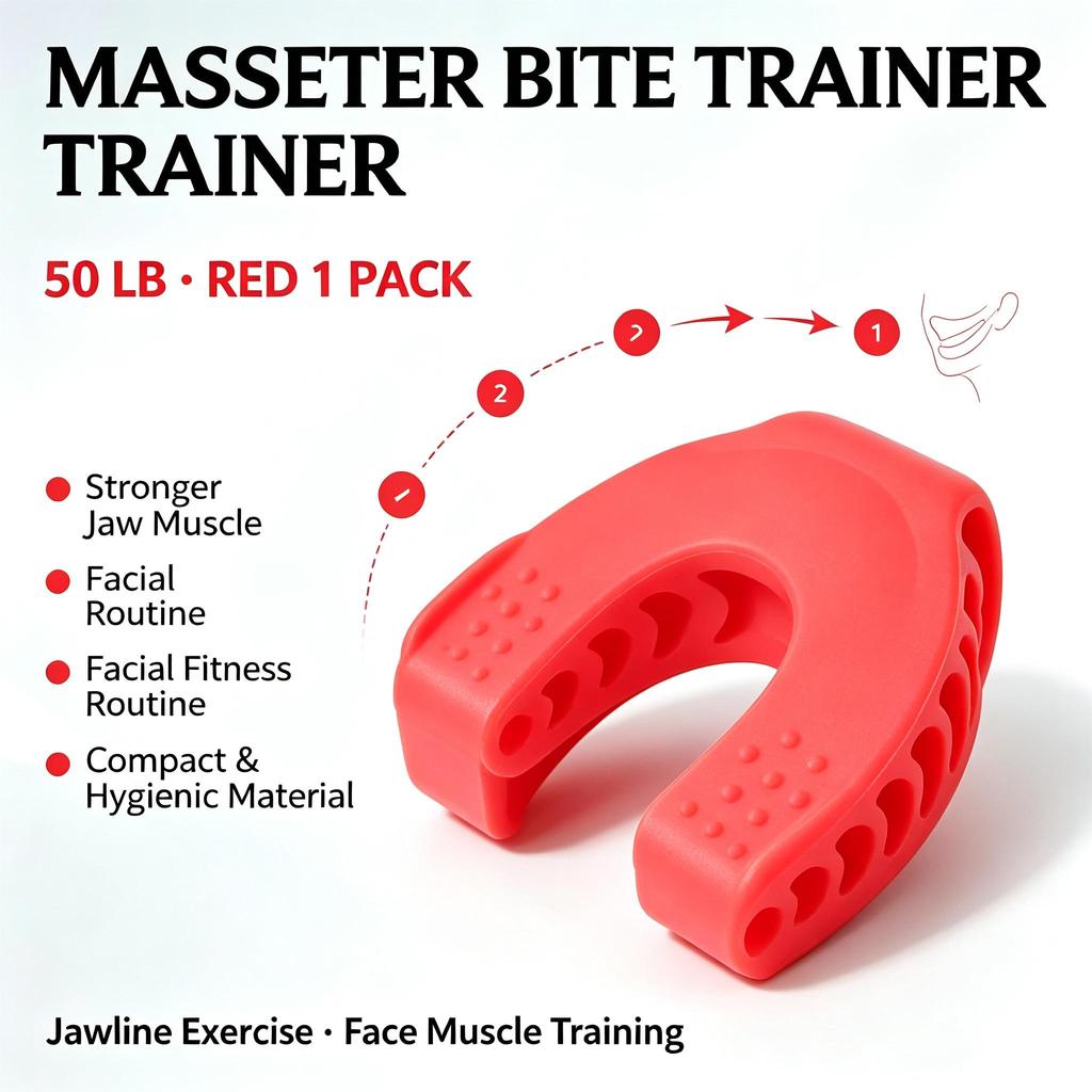 Silicone Jaw Exerciser for Face & Neck Toning