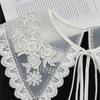 Four Seasons Shawl Milk Silk Chiffon Water Soluble Embroidery False Collar Lace Collar