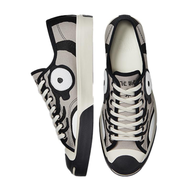 SOULGOODS x Converse Jack Purcell Удобные Трендовые Прочные и Легкие Низкие Кеды из Холста Унисекс Серые