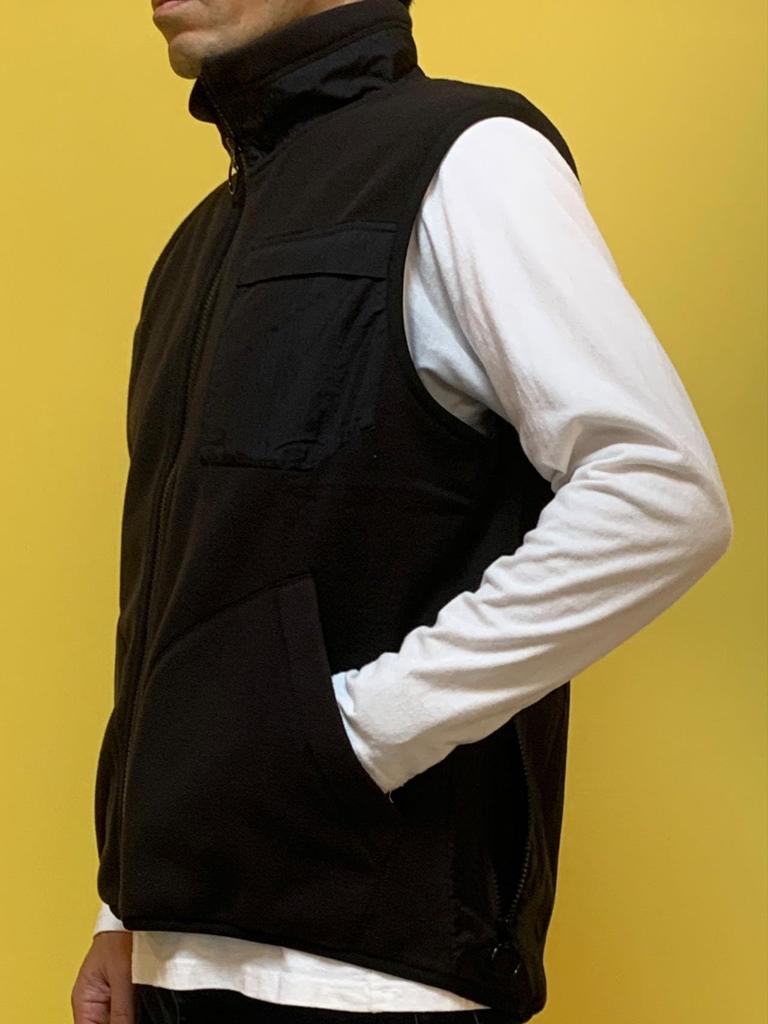 Vest [Stem Design] S22F-K65-BK-L