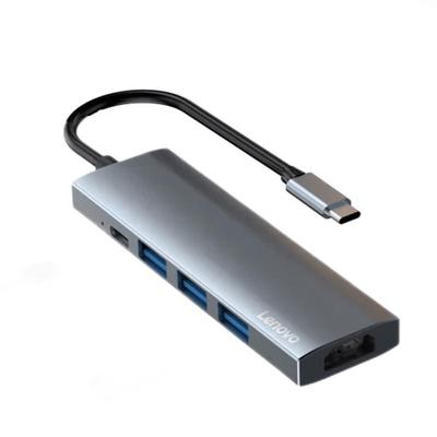 Lenovo 5-в-1 USB-C хаб Type-C с HDMI и PD