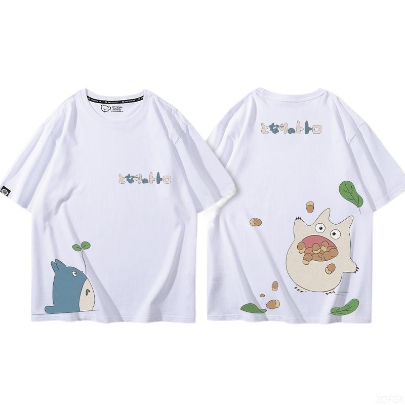 Футболки с коротким рукавом с 3D-принтом для мужчин и женщин, с аниме-фильмом «Дракон-кот», летние повседневные футболки с круглым вырезом и коротким рукавом