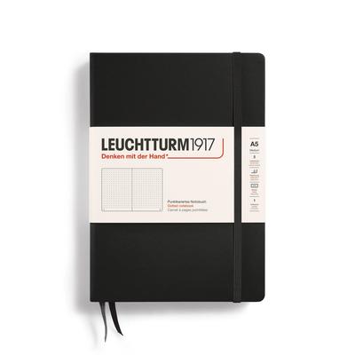 Блокнот Leuchtturm A5 в точку Черный 329398 (Подлинный импортный продукт)