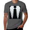 Angel Wings White Tshirt Fashion Casual Short Sleeve Top Tshirt