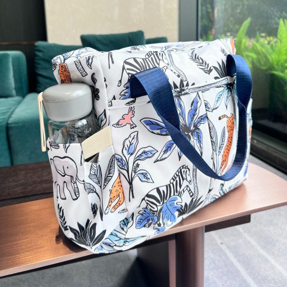 Waterproof Baby Diaper Bag Printing Baby Care Bag Food Hand Bag Mommy Handbag  Outdoor