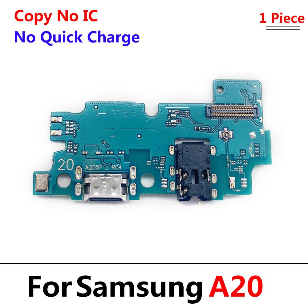 USB-порт для зарядки, гибкая плата для Samsung A10 A10S A20 A20S A21S A30 A30S A31 A40 A50 A50S A51 A750, зарядная пластина