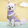 Autumn Winter Dog Knitted Sweater for Small Dog Cat Soft Cozy Warm Clothes Chihuahua Schnauzer Pet Turtleneck Costume