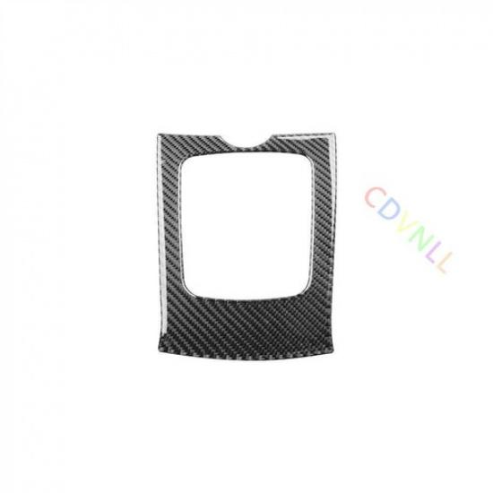 For Toyota Corolla 2007-2012Carbon Fiber Gear Shift Outer Frame Cover Trim Fit