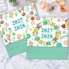 Creative Standing Flip Calendar Thick Paper Time Manegement Organizers  School Office Supplies