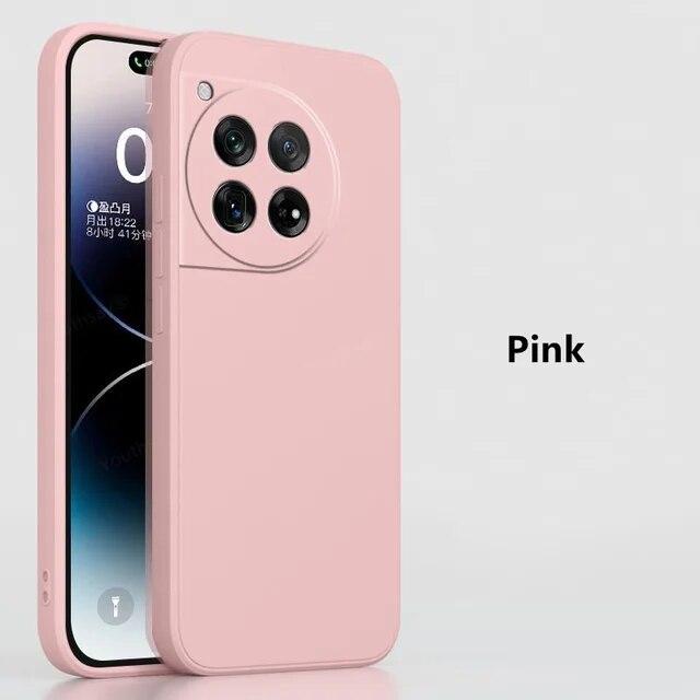 Чехол для OnePlus 12 OnePlus 11 12 10 PRO 9RT Жидкий силиконовый чехол для One Plus ACE Racing 2 Pro Чехлы из ТПУ Противоударный защитный чехол для задней панели телефона