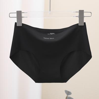 Женское нижнее белье с простой антибактериальной отделкой Ice Silk, бесшовное, легкое, дышащее, с треугольными чашечками