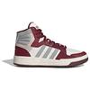 Adidas Neo Entrap Mid Кожа Круглый Носок На Шнуровке Прочные Полувысокие Скейтбордические Кроссовки Унисекс Белый Коричневый IE3908