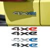 New ABS 4xe Logo Car Trunk Letter Emblem Badge Decals Sticker For Jeep Compass Wrangler JL Grand Cherokee Renegade Accessories