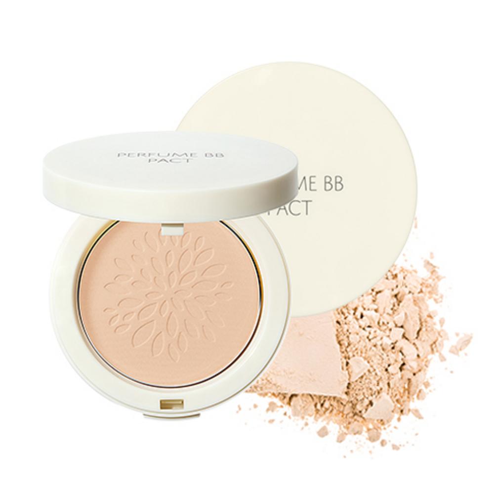 The Saem Пудра-компакт Saemmul Perfume BB Pact, Розово-бежевый, 1 шт.