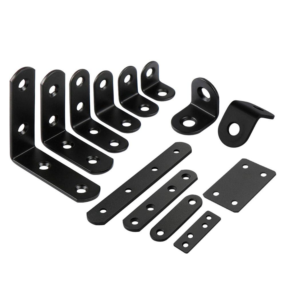 1Pcs Stainless Steel Angle Bracket 90 Degree Mending Plate Durable Corner Stand  Furniture Hardware