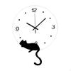Clock Decor Modern Fashion Versatile Mute Adorable Ornament Decorative for Kitchen Studio Kids