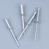 50Pcs Round Head Trifold Rivet Aluminum Alloy Blind Rivets Assortment Kit For Wood Plastic Metal Car Diy Repaired Fasteners