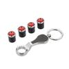 Carbon Fiber Wrench Car Wheel Tire Valve Caps for Subaru STI XV Outback WRX Forester Impreza Legacy BRZ Exiga Levorg Accessories PP222