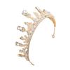 Korean Bridal Crown, Wedding Hairdo, Dinner Party, Birthday Performance Catwalk Crystal Crown, Princess Hairpin