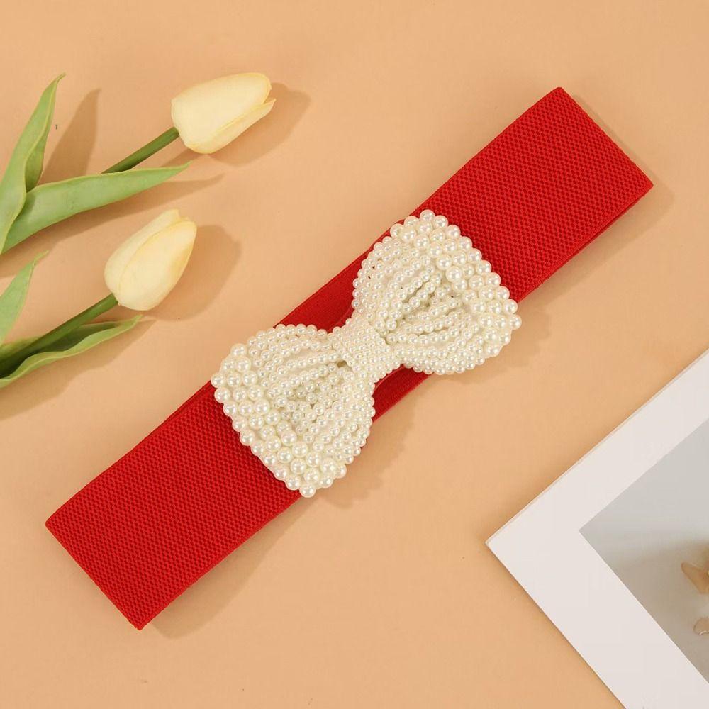 Wide Waistband Stretch Waist Belts Fashion Waist Strap Women