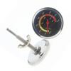 Bimetal Oven Thermometer with Bracket Base Dial Display Temperature Meter for Barbecue Grill