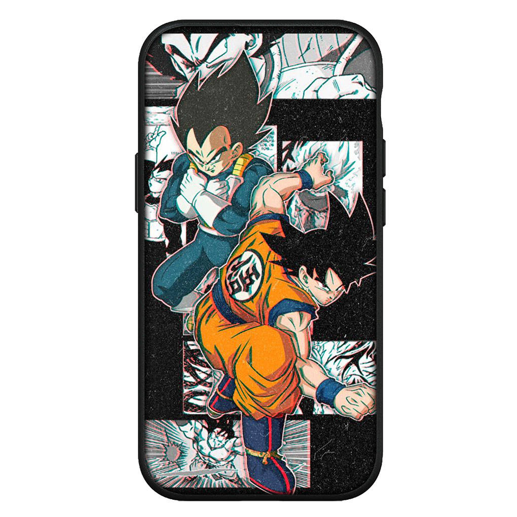 Чехол для iPhone 16 15 Xiaomi Redmi Note 14 13 12 11 Pro Max 16e Samsung Galaxy S25 S24 S23 Moto OPPO Huawei Goku Dragon Ball Z DragonBall Phone Case