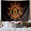 1PC Maidstone United Crest Tapestry, Unique Design Tapestry, Wall Decor for Bedroom,Livingroom, Playroom,Heartwarming Fan Holiday Gifts