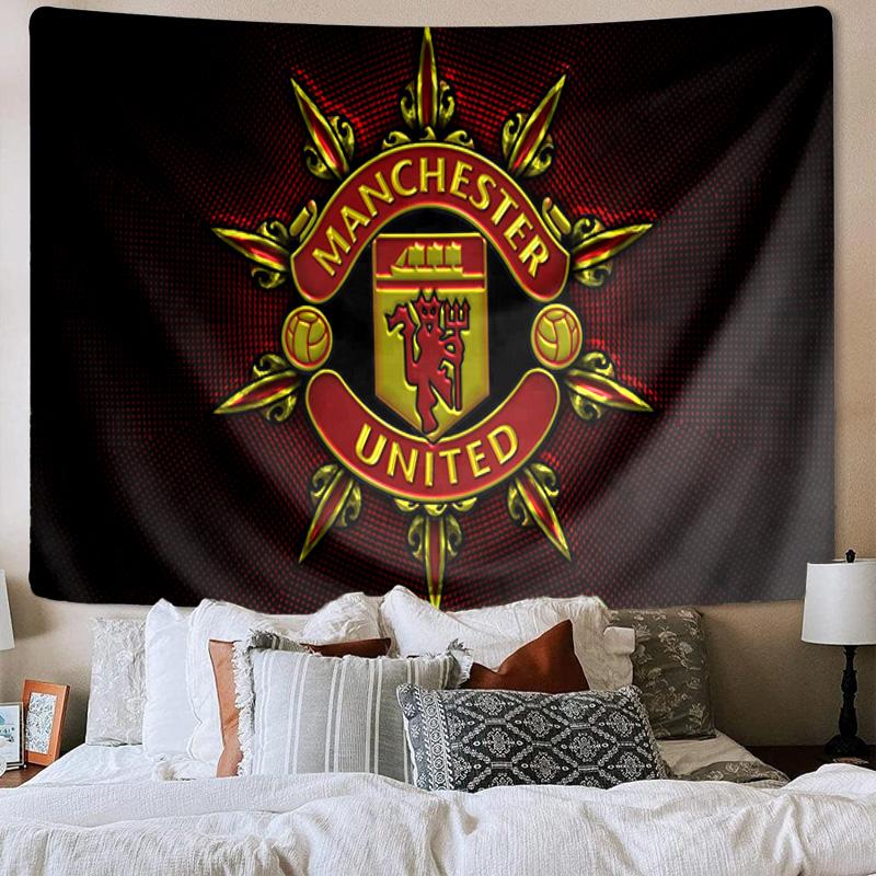 1PC Maidstone United Crest Tapestry, Unique Design Tapestry, Wall Decor for Bedroom,Livingroom, Playroom,Heartwarming Fan Holiday Gifts